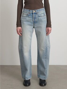 B SIDES SLIM LASSO JEANS